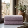 Mijolnir Juego de toallas de baño Slick - Grey (2 piezas)